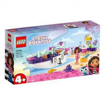 LEGO GABBYS DOLLHOUSE GABBY & MERCATS SHIP & SPA 