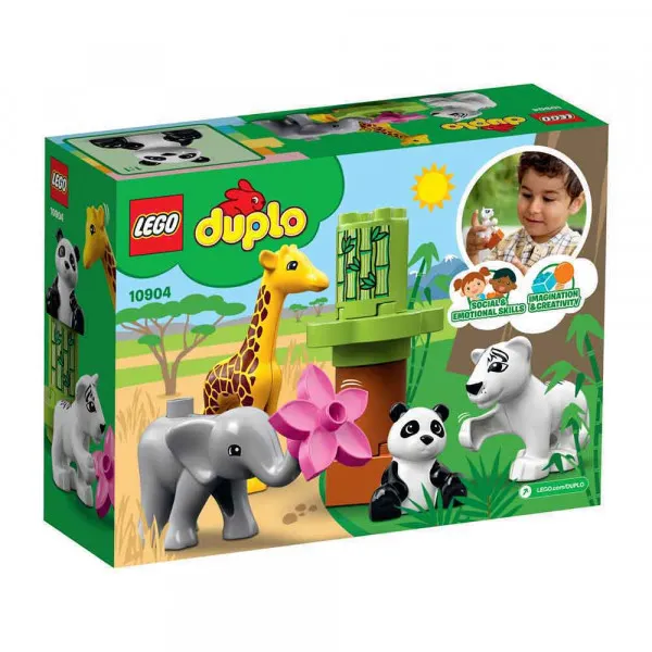 LEGO DUPLO TOWN BABY WILD ANIMALS 