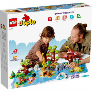 LEGO DUPLO TOWN WILD ANIMALS OF THE WORLD 