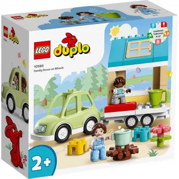 LEGO DUPLO TOWN FAMILY HOUSE ON WHEELS 