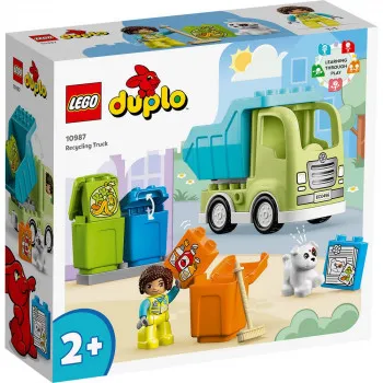 LEGO DUPLO TOWN RECYCLING TRUCK 