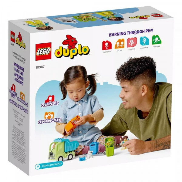 LEGO DUPLO TOWN RECYCLING TRUCK