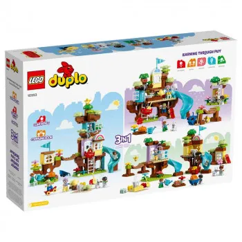 LEGO DUPLO TOWN 3IN1 TREE HOUSE 