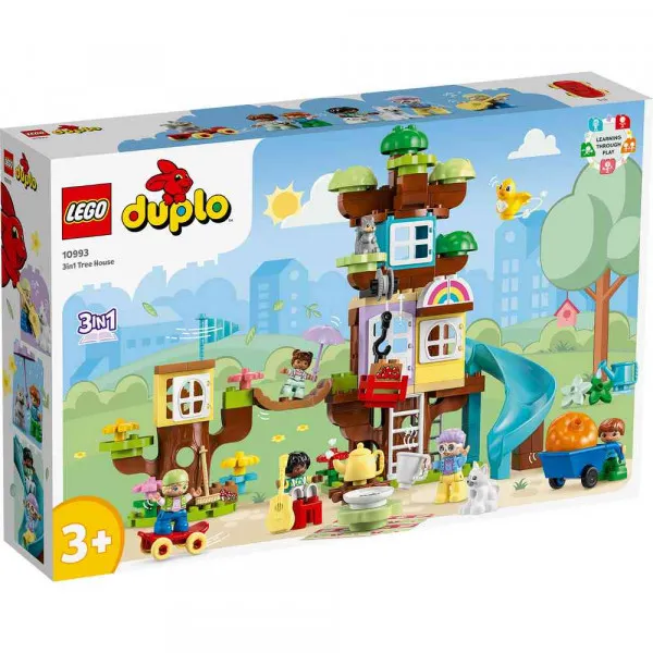 LEGO DUPLO TOWN 3IN1 TREE HOUSE 