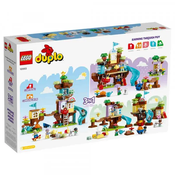 LEGO DUPLO TOWN 3IN1 TREE HOUSE 