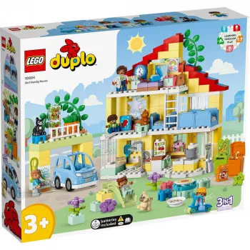 LEGO DUPLO TOWN 3IN1 FAMILY HOUSE 