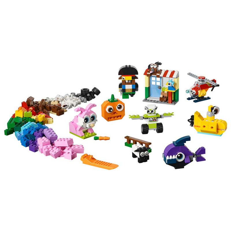 LEGO CLASSIC BRICKS AND EYES