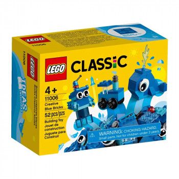 LEGO CLASSIC CREATIVE BLUE BRICKS 