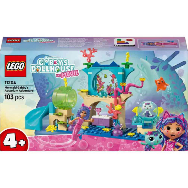 LEGO GABBYS DOLLHOUSE MERMAID GABBYS AQUARIUM ADVENTURE
