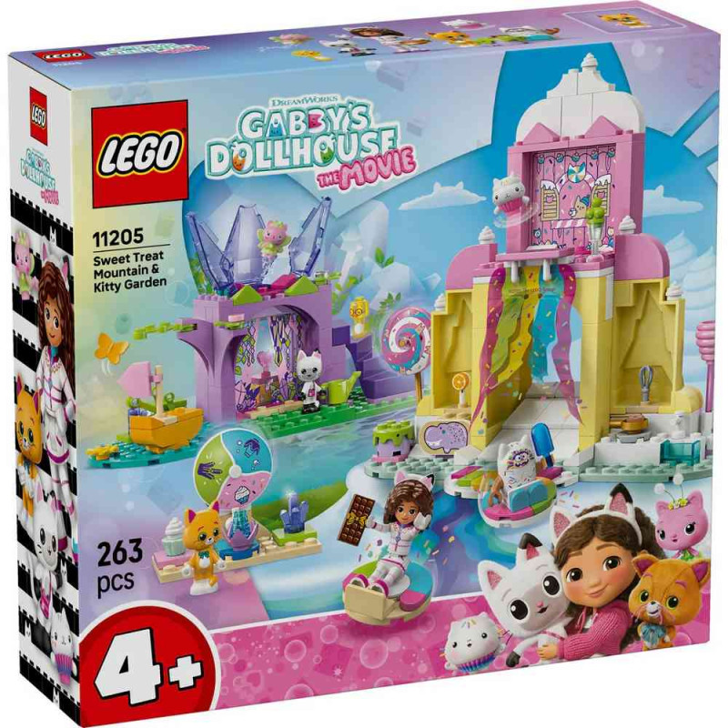 LEGO GABBYS DOLLHOUSE SWEET TREAT MOUNTAIN AND KITTY