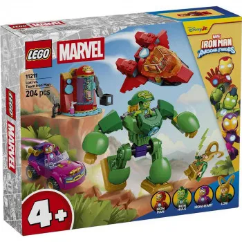 LEGO 4PLUS KIDS GLOVES 2026 LOKI VS TEAM IRON MAN