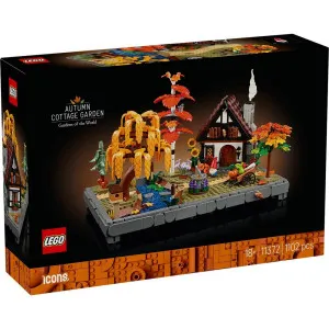 LEGO ICONS AUTUMN COTTAGE GARDEN