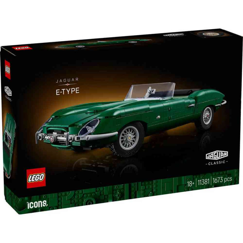 LEGO ICONS JAGUAR ETYPE 