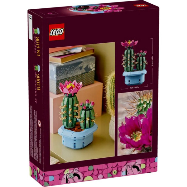 LEGO BOTANICAL FLOWERING CACTUS 