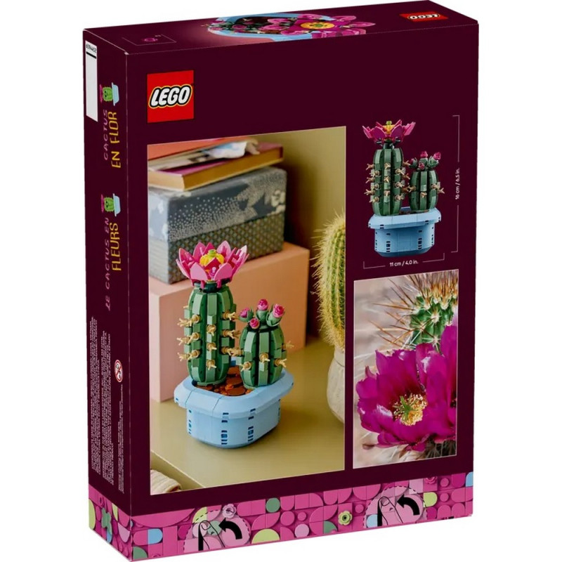 LEGO BOTANICAL FLOWERING CACTUS 