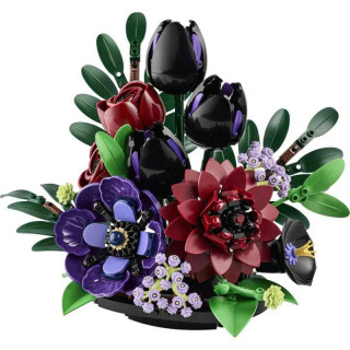 LEGO BOTANICALS DARK FLOWER ARRANGEMENT 
