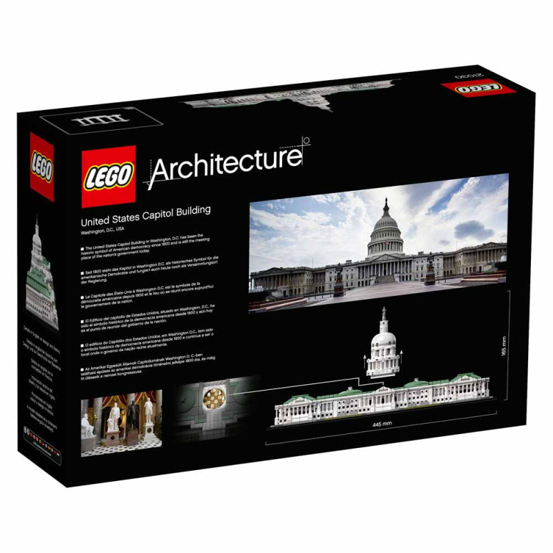 LEGO ARCHITECTURE CAPITOL BUILDING