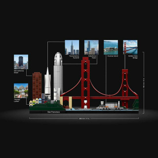 LEGO ARCHITECTURE SAN FRANCISCO