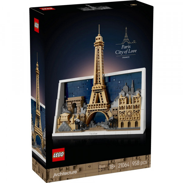 LEGO ARCHITECTURE PARIS CITY OF LOVE 