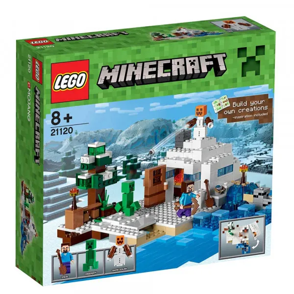 LEGO MINECRAFT  THE SNOW HIDEOUT 