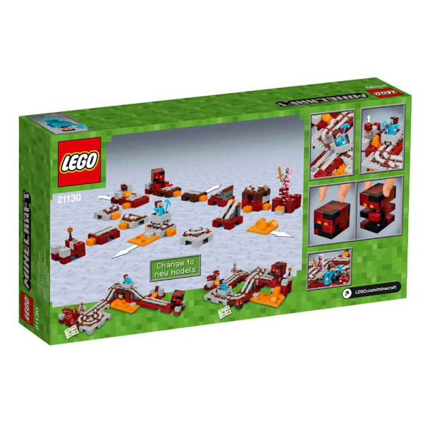 LEGO MINECRAFT THE NETHER RAILWAY