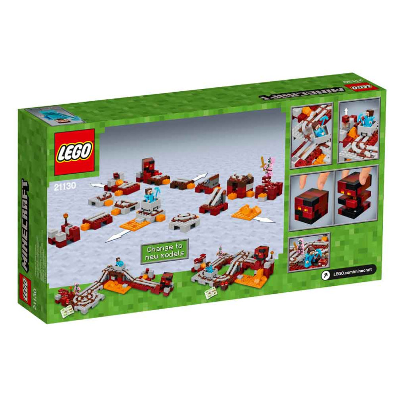 LEGO MINECRAFT THE NETHER RAILWAY