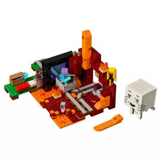 LEGO MINECRAFT THE NETHER PORTAL 