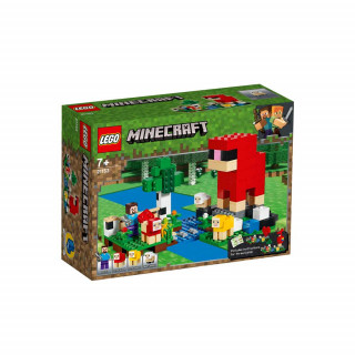 Lego minecraft wool farm outlet