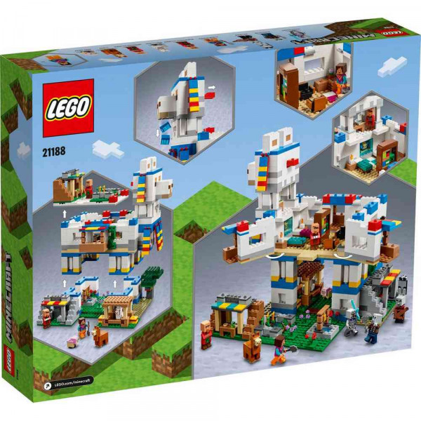 LEGO MINECRAFT THE LLAMA VILLAGE