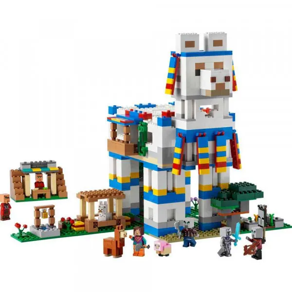 LEGO MINECRAFT THE LLAMA VILLAGE 