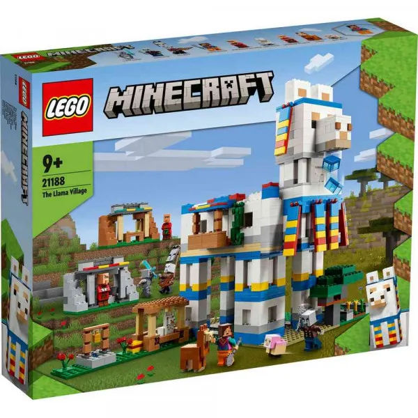 LEGO MINECRAFT THE LLAMA VILLAGE 