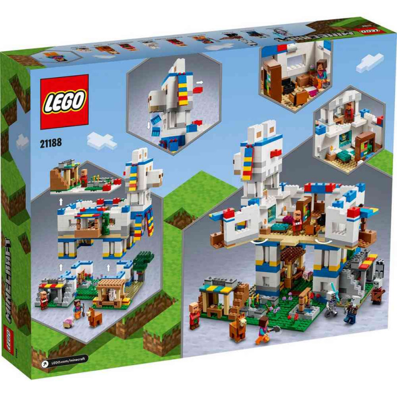 LEGO MINECRAFT THE LLAMA VILLAGE