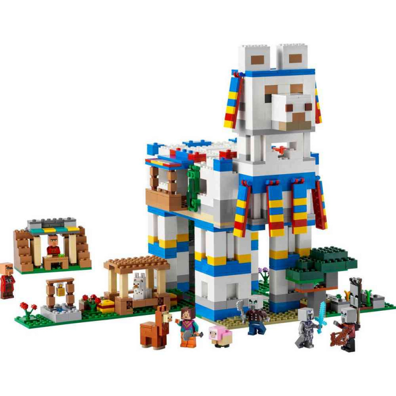 LEGO MINECRAFT THE LLAMA VILLAGE