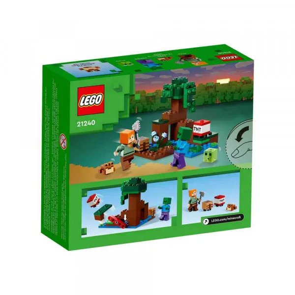 LEGO MINECRAFT THE SWAMP ADVENTURE 