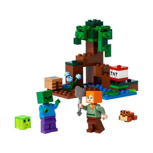 LEGO MINECRAFT THE SWAMP ADVENTURE 