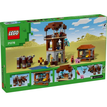 LEGO MINECRAFT THE PILLAGER OUTPOST AND RAVAGER 