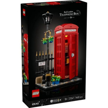 LEGO IDEAS RED LONDON TELEPHONE BOX 