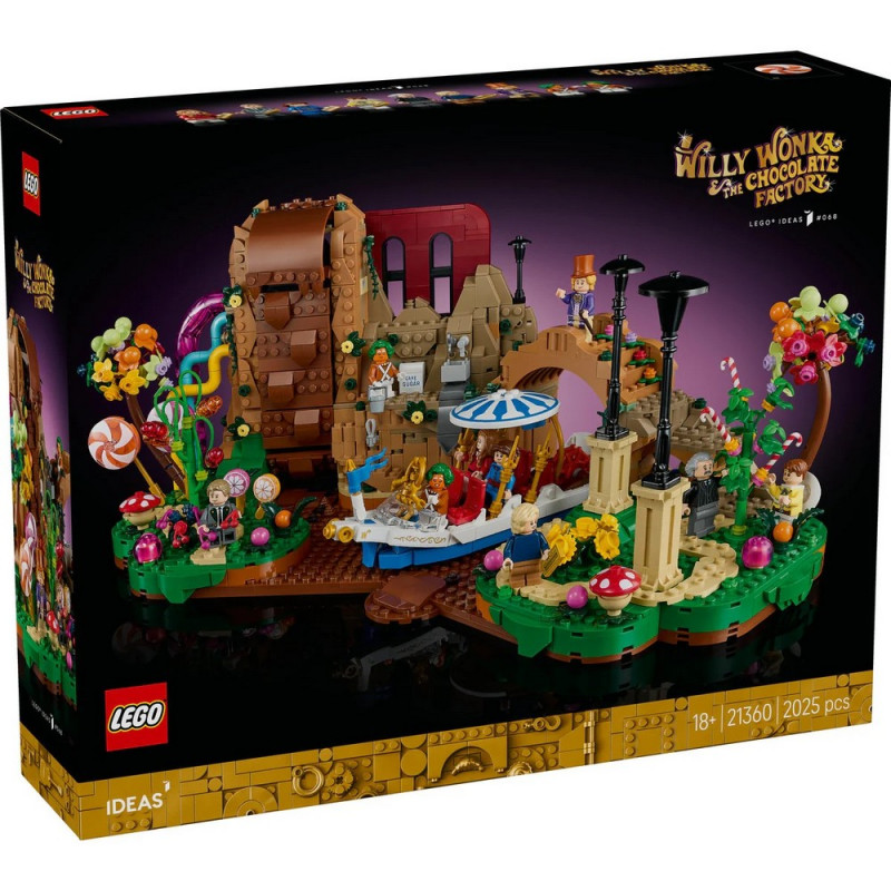 LEGO IDEAS WILLY WONKA AND THE CHOCOLATE FACTORY 