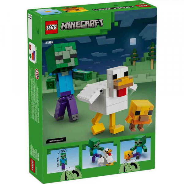 LEGO MINECRAFT CHICKEN JOCKEY 