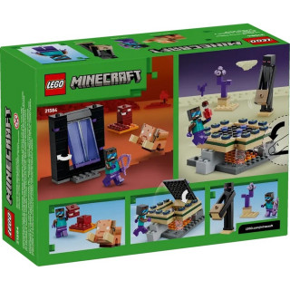 LEGO MINECRAFT NETHER  AND  END PORTAL JOURNEY 