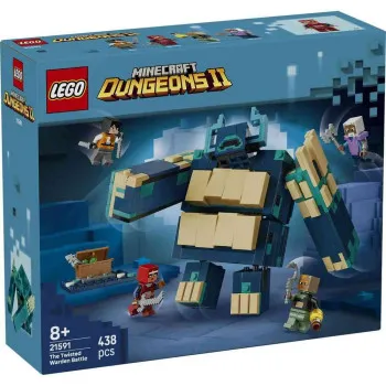 LEGO MINECRAFT THE TWISTED WARDEN BATTLE
