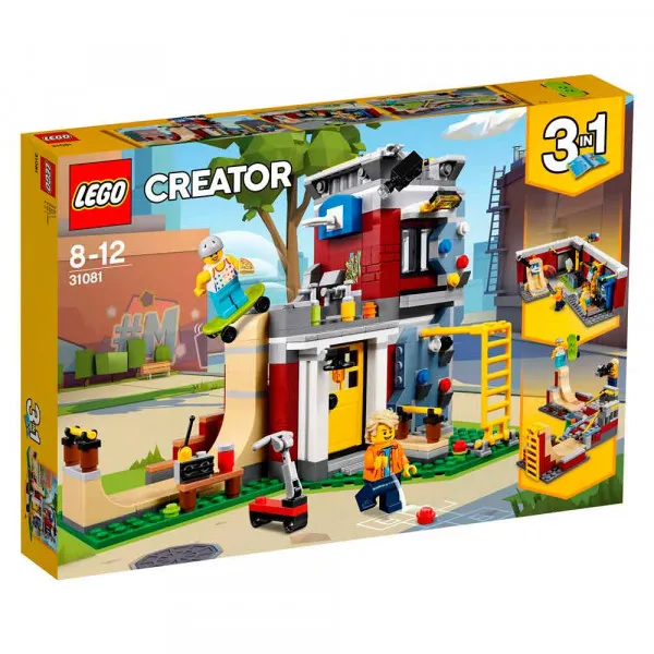 LEGO CREATOR MODULAR SKATE HOUSE 