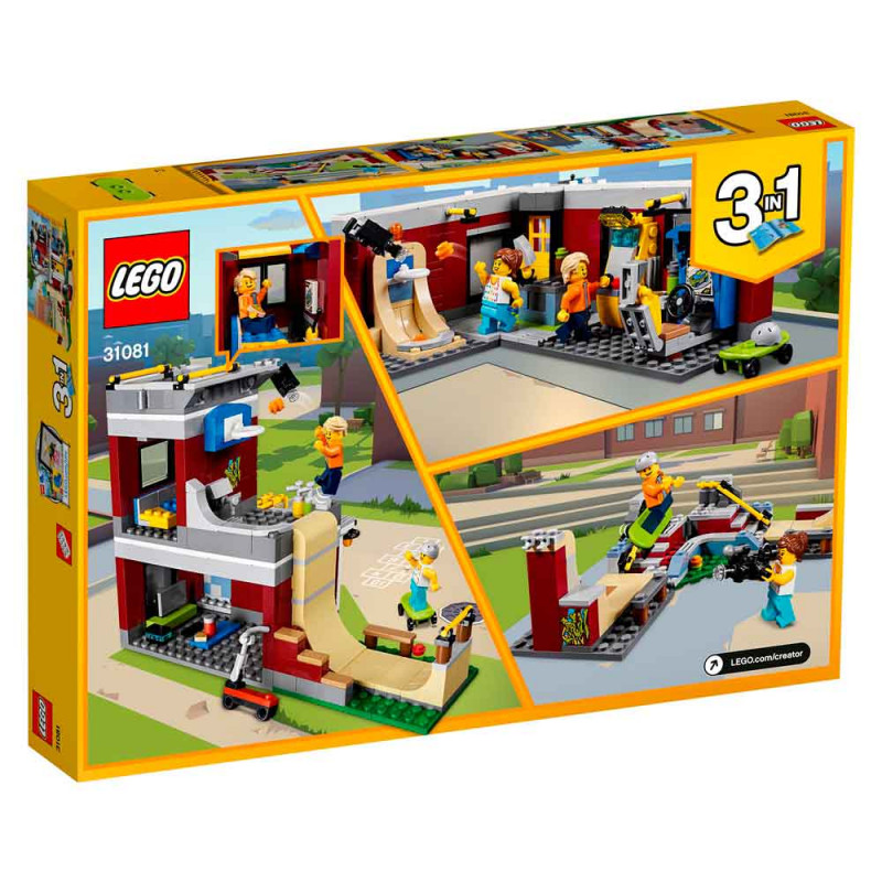 LEGO CREATOR MODULAR SKATE HOUSE Dexy Co Kids Akcija Cena