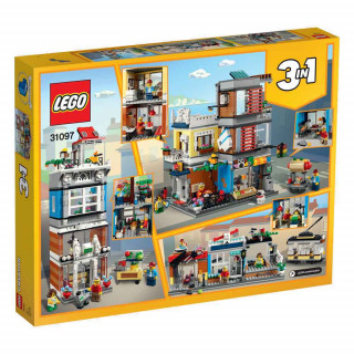 LEGO CREATOR TOWNHOUSE PET SHOP CAF