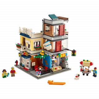 LEGO CREATOR TOWNHOUSE PET SHOP CAF