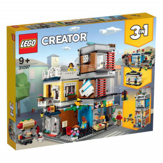 LEGO CREATOR TOWNHOUSE PET SHOP CAF