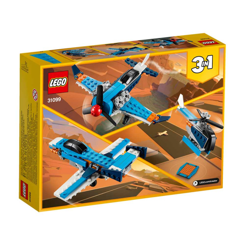 LEGO CREATOR PROPELLER PLANE 