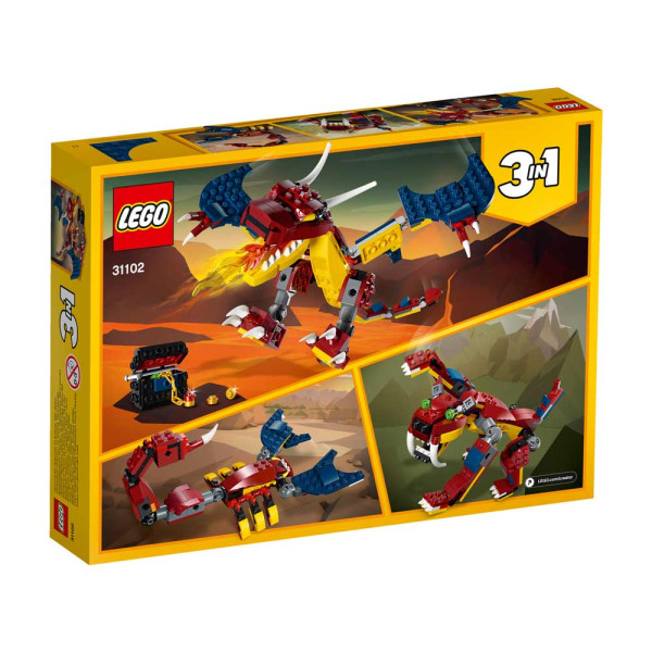 LEGO CREATOR FIRE DRAGON 