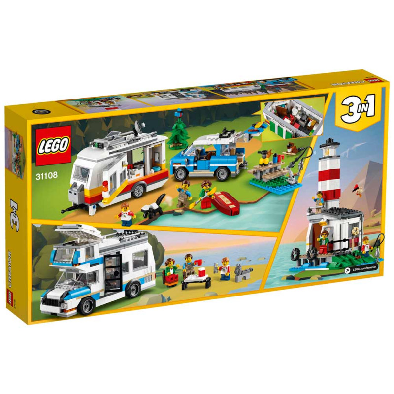 LEGO CREATOR CARAVAN FAMILY HOLIDAY