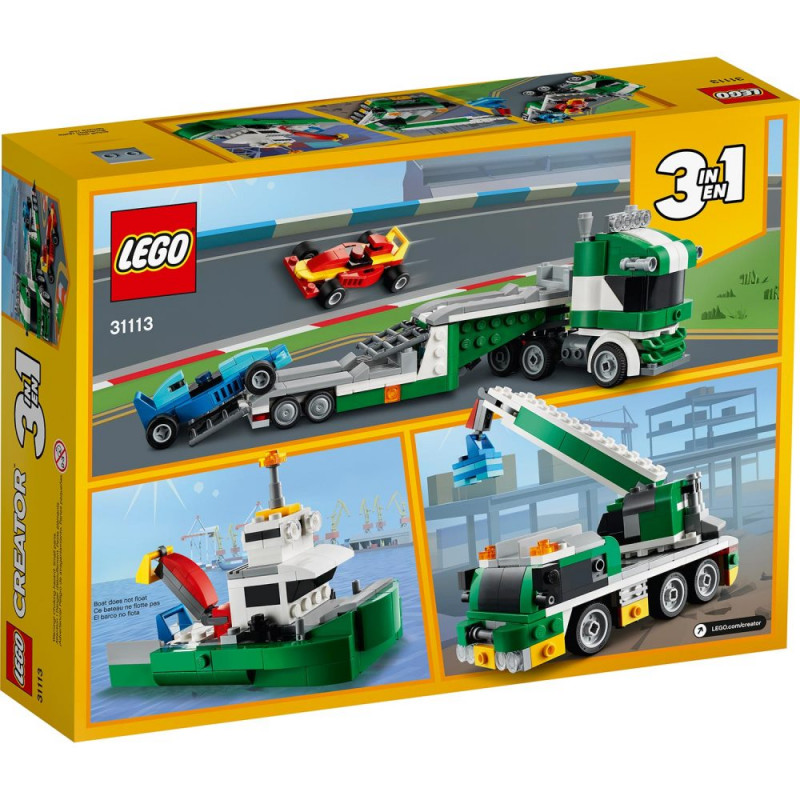 LEGO CREATOR RACE CAR TRANSPORTER
